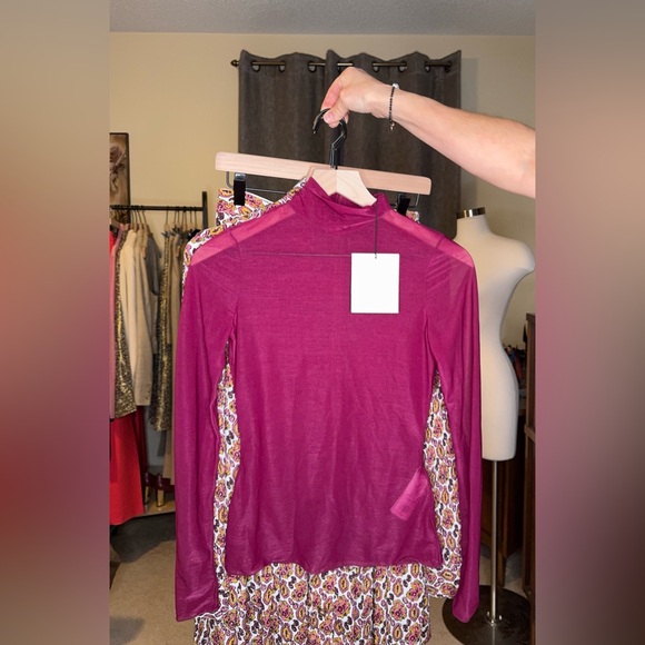 2 piece Victoria Beckham Silk Blouse and Skirt set - Picture 7 of 10